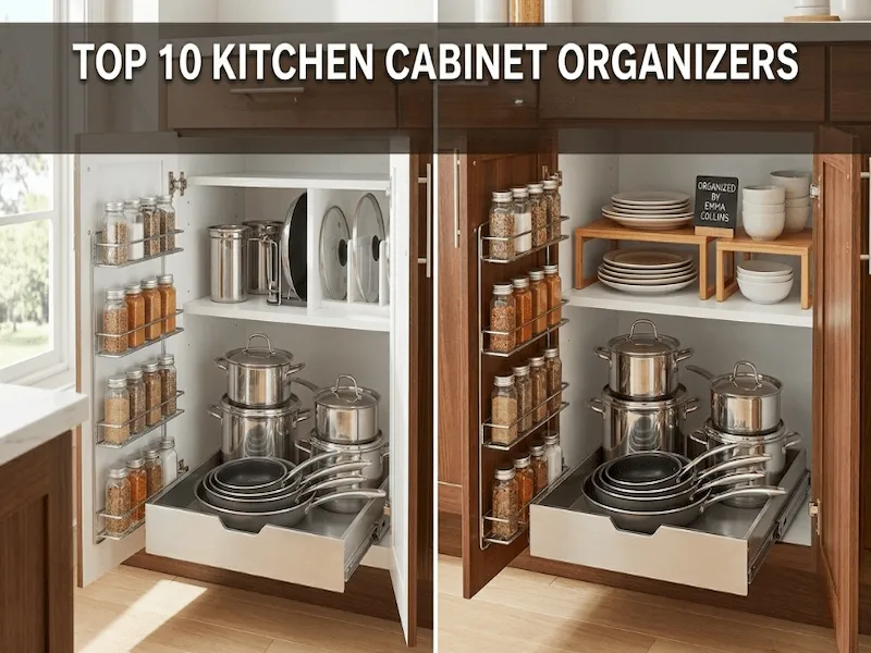 Top 10 Kitchen Cabinet Organizers